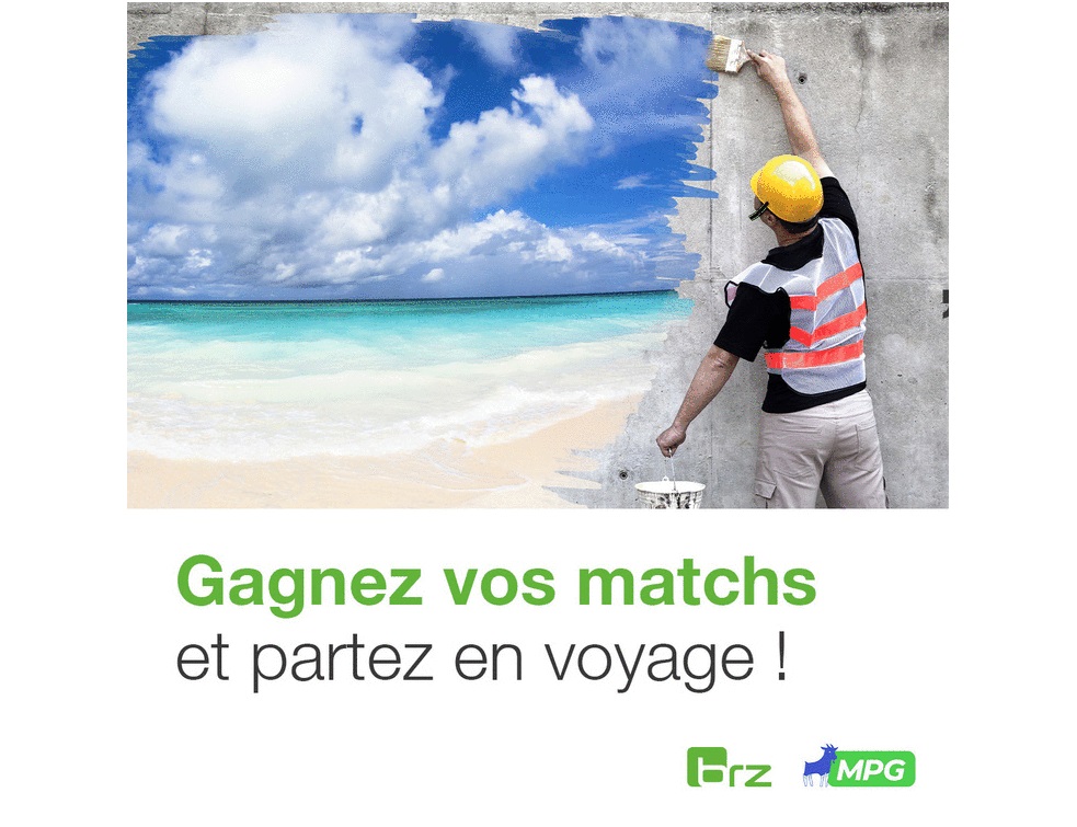 BRZ France lance le 1er  concours de fantasy foot MPG dédié aux professionnels du BTP